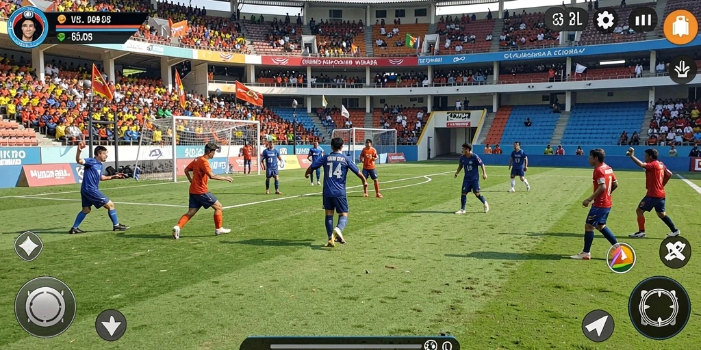 Tampilan gameplay seru dalam permainan 33L.