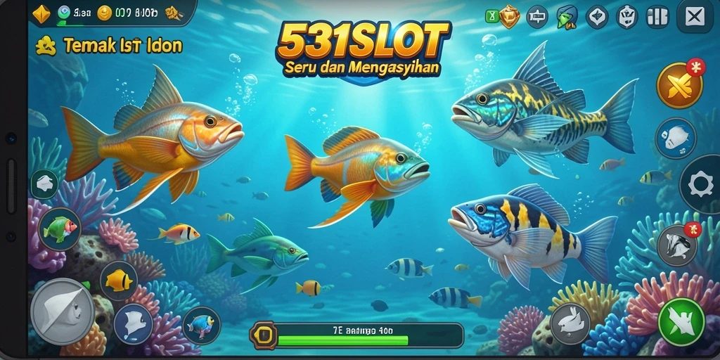 Screenshot gameplay menembak ikan di 531SLOT.