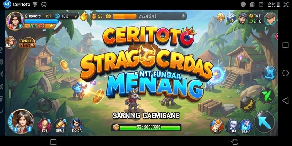 Gameplay menarik CERITOTO dengan strategi yang menuntut.