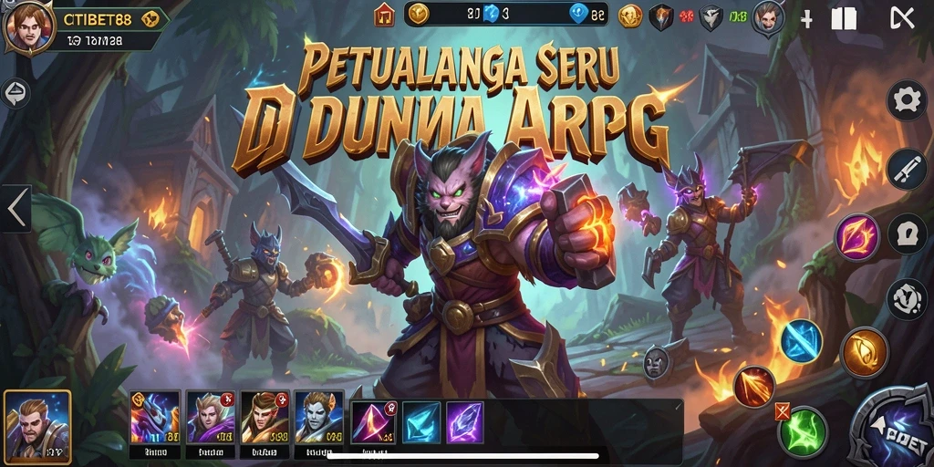 Tampilan gameplay menakjubkan dengan pertarungan mendebarkan di CITIBET88.