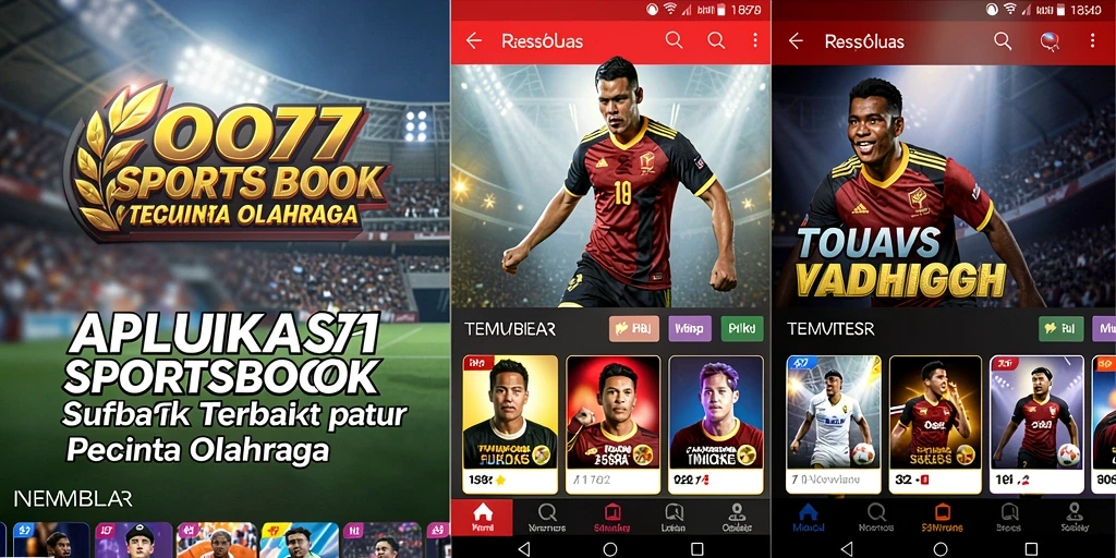 Screenshot utama COO77 menampilkan antarmuka taruhan olahraga yang menarik.