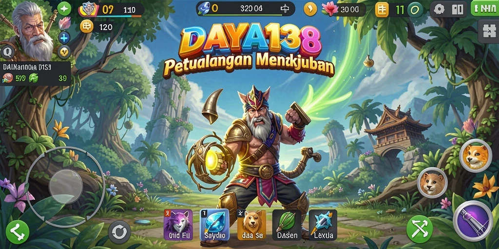 Gameplay menakjubkan dari DAYA138 dalam dunia petualangan.