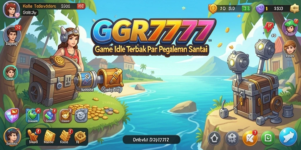 Tampilan gameplay menarik dari GGR7777 dengan mekanisme Idle yang seru.