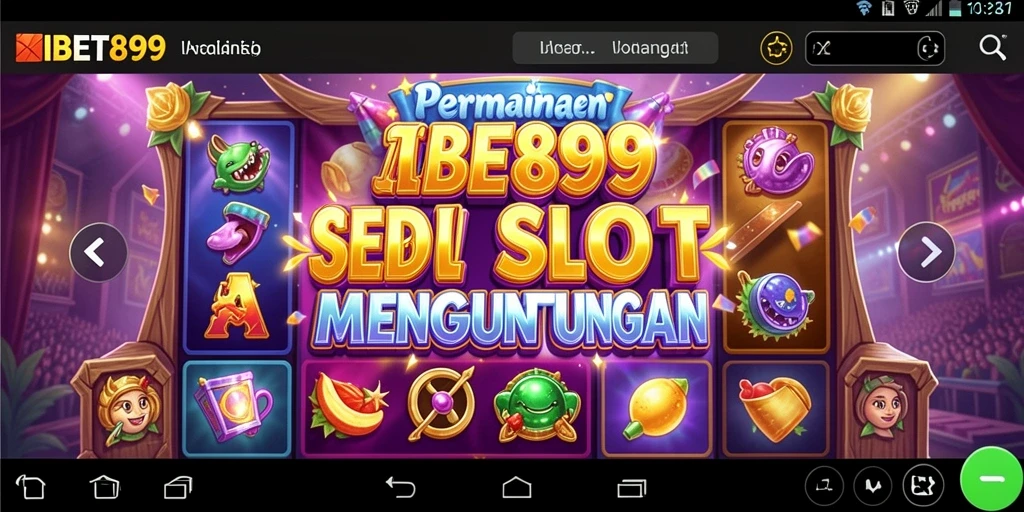Tampilan menawan dari permainan Slot IBET899 yang seru.