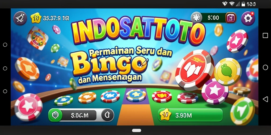 Tampilan menarik dari gameplay Bingo di INDOSATTOTO.
