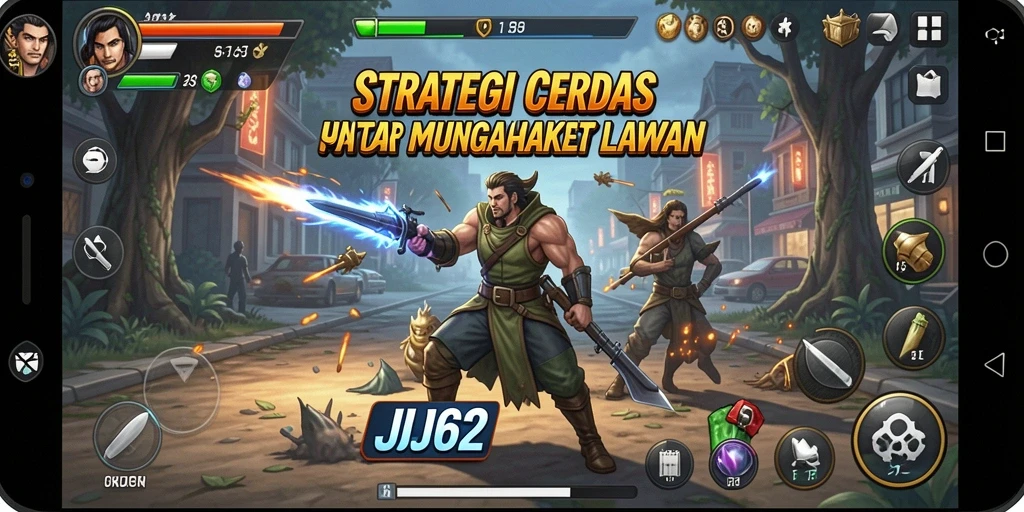 Tampilan gameplay menegangkan di <strong>JJ62</strong> dengan strategi yang rumit.