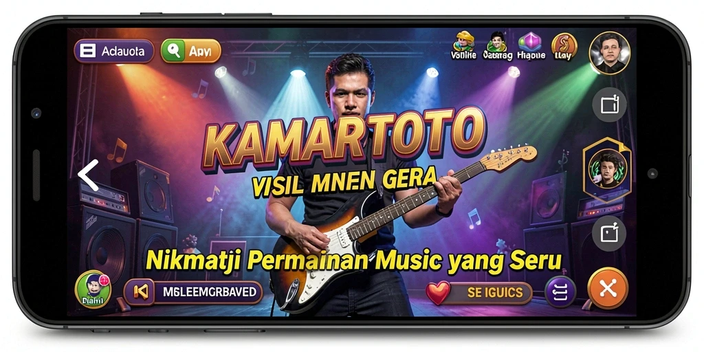 Tampilan gameplay <strong>KAMARTOTO</strong> yang menarik dan interaktif.