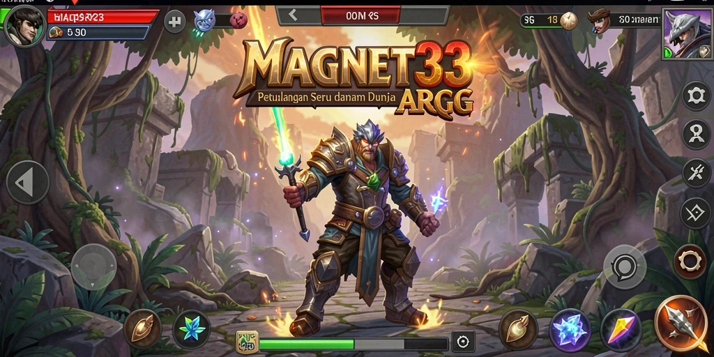 Tampilan gameplay MAGNET33 yang epik dan mendebarkan.