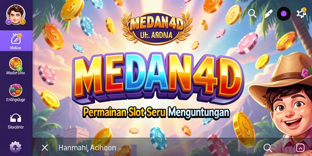 Tampilan gameplay slot MEDAN4D yang memukau dan interaktif.