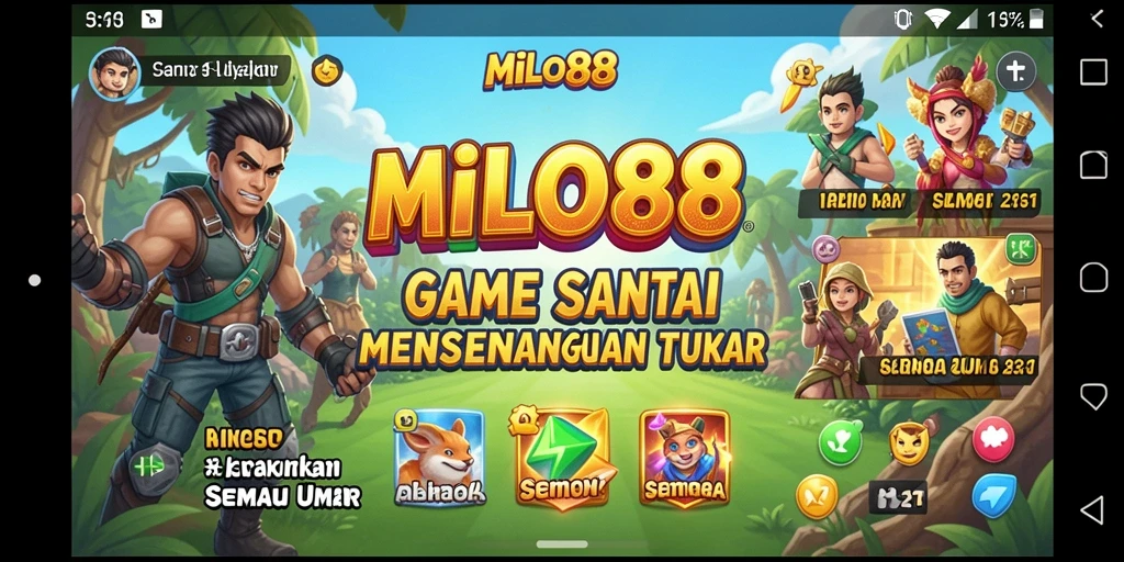 Tampilan menarik dari gameplay <strong>MILO88</strong> yang menyenangkan dan interaktif.