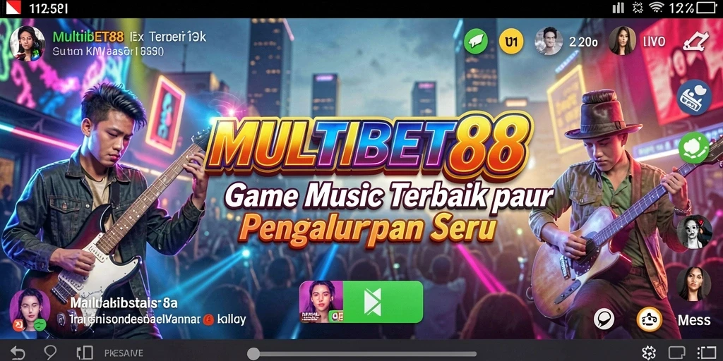 Tampilan gameplay <strong>MULTIBET88</strong> yang seru dan interaktif saat Anda bernyanyi.