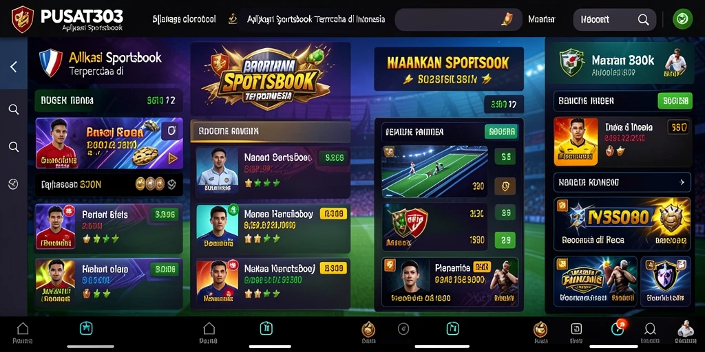 Tampilan gameplay menarik dan informatif dari PUSAT303.