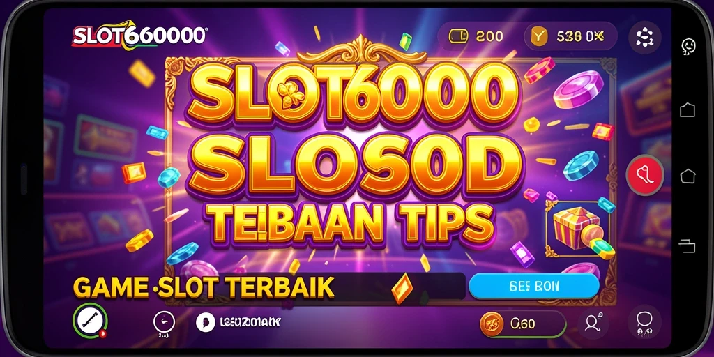 Tangkapan layar gameplay SLOT6000 menunjukkan serunya bermain dan peluang menang.